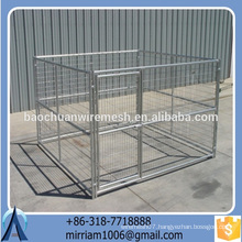 2015 Hot sale fashionable folding outdoor dog crates runs & dog kennel &pet cage